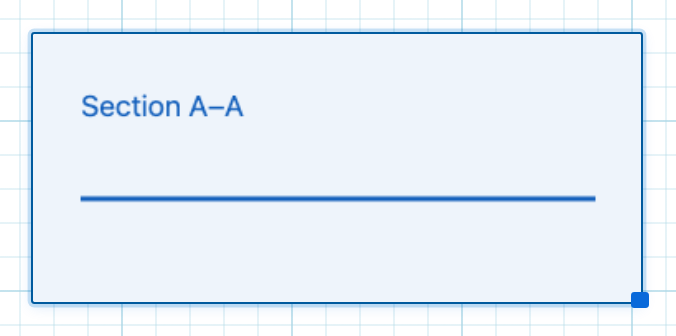 A picture region on a Calculeaf worksheet next to a heading.