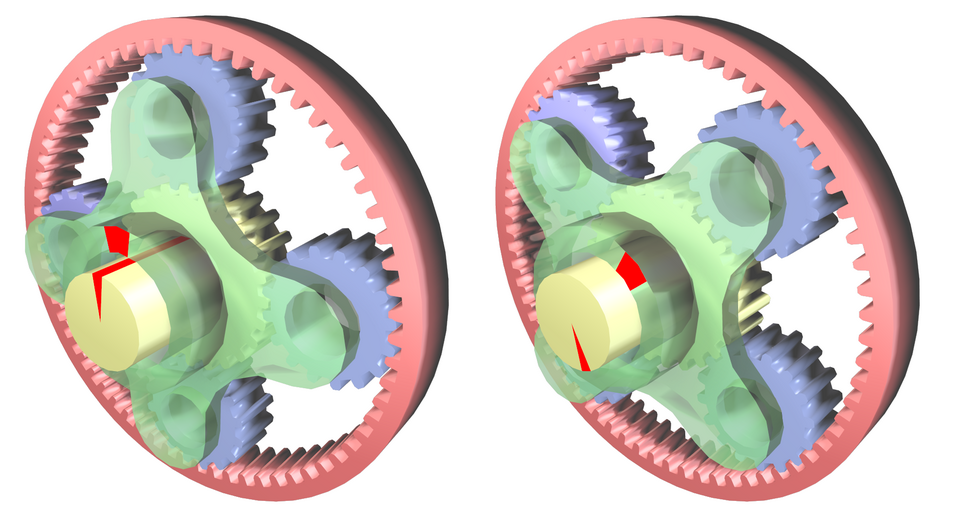 Gear Train Mechanical Efficiency