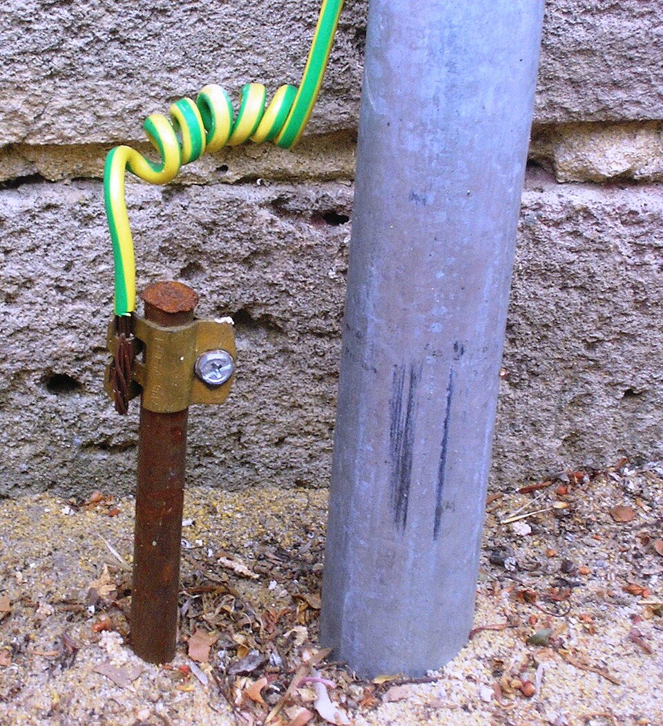 Single Ground Rod Resistance to Earth